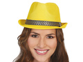 Gengszterkalap sárga - 1 db.