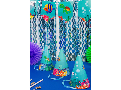 Papírkupakok Víz alatti világ - 6 db.