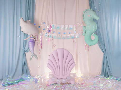 Boldog születésnapot sellő banner - 130x100cm - 1 db.