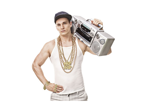 Arany hip-hop karkötő