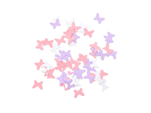 Papír konfetti pillangók - 100 db.
