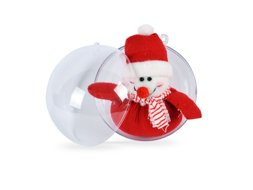 Nyitható gömb gömb - 8 cm - 1 db.