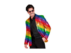 Party Fashion party dzseki - szivárványos flitteres