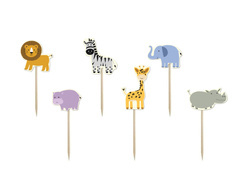 Szafari formakiszedő - 6 db.