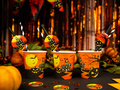 Halloween kísértetház papírpoharak - 250 ml - 6 db.
