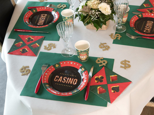 Papírpoharak Casino - 270 ml - 10 db.