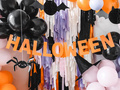 Halloween narancssárga banner - 250 cm - 1 db.