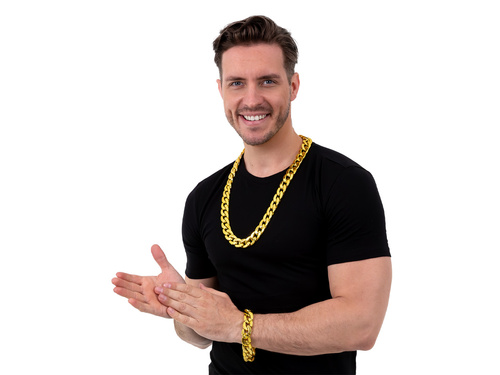 Arany karkötő - lánc - 1 db.