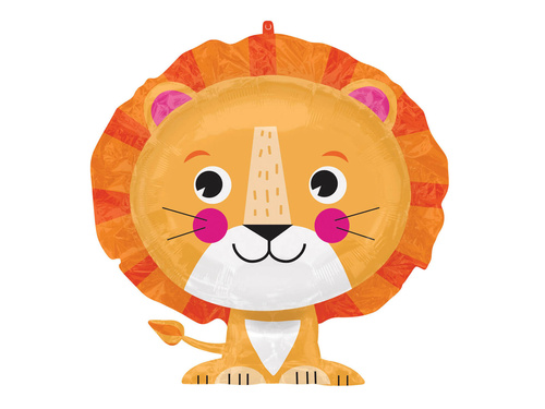 Oroszlán fólialufi - 60 x 53 cm - 1 db.