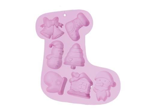 Karácsonyi kekszforma - 7 db.