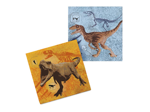 T-Rex születésnapi szalvéta - 33 cm - 20 db.