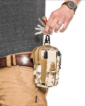 Túlélési övtáska - moro