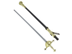 Muskétás kard - 71 cm - 1 db.