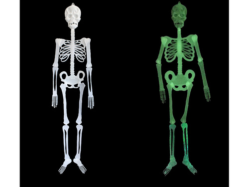 Fluoreszkáló csontváz - 150 cm