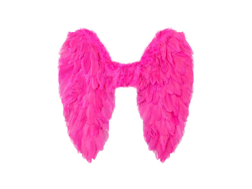 Rózsaszín összecsukható tollszárnyak 50×50 cm