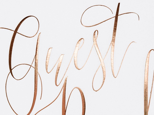 Esküvői vendégkönyv fehér - 22 lap