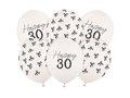 Latex lufik készlet harmincadik születésnapra - 30 cm - 50 db.