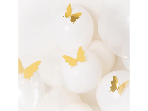 Arany pillangó matricák - 12 db.