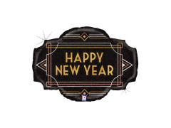 Boldog új évet fólialufi - 25" - 1 db.