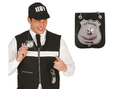 Függő rendőrtiszti jelvény - 1 db.
