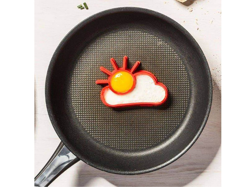 Szilikon tojásforma - Nap felhővel