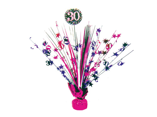 Asztali dekoráció 30. évfordulóra - 45,7 cm - 1 db.