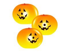Világító lufi tök - 3 db
