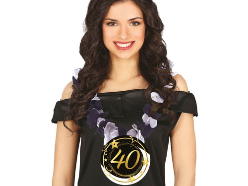 Negyvenedik születésnapi nyaklánc - 1 db.