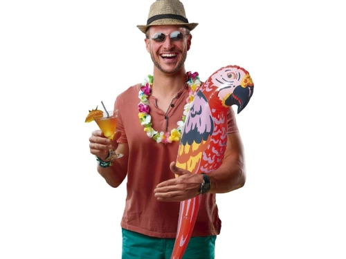 Papagáj felfújható dekoráció - 105 cm - 1 db.