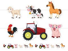 Farm füzér - 5 m - 1 op.