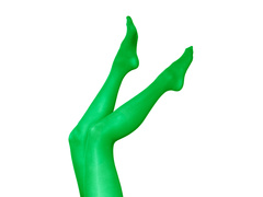 Női harisnya - zöld - 1 db.