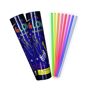 Világító karkötők - fluoreszkáló - vegyes színek - 100 db.