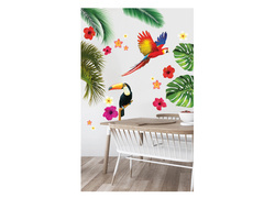 Trópusi madarak matricák - 21 db.