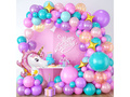 Többszínű lufi girland lufi készlet - 93 db.
