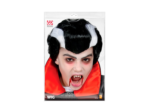 Vámpír paróka fekete-fehér