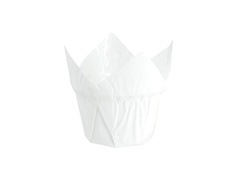 Fehér cupcake liners - 20 db.
