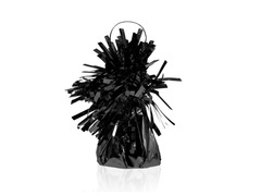 Fóliasúlyok héliummal töltött léggömbökhöz - fekete - 145 g