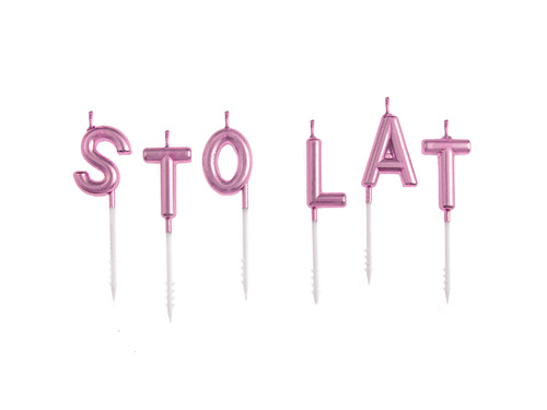 Pikk gyertya felirat - Boldog születésnapot