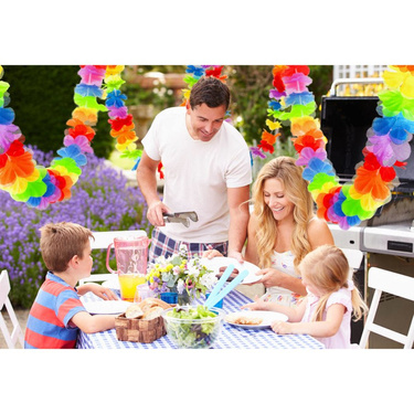 Hawaii többszínű füzér - 300 cm - 1 db.