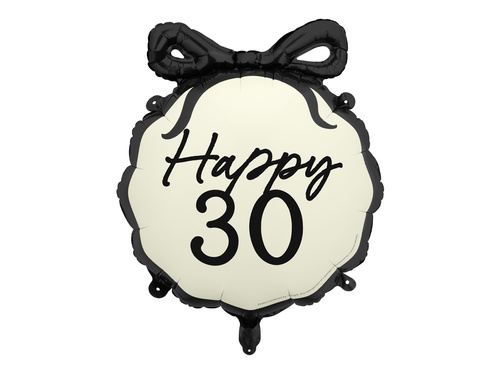 Fólialufi Happy "30" masnival - 47,5 x 45 cm - 1 db.