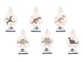 Trombitasípok kitekert dinoszauruszok - 6 db