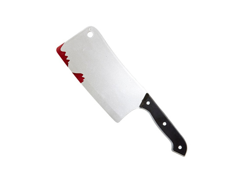 Véres műanyag bárd - 30 cm