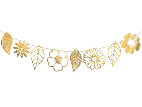 Arany virágfüzér - 1 db.