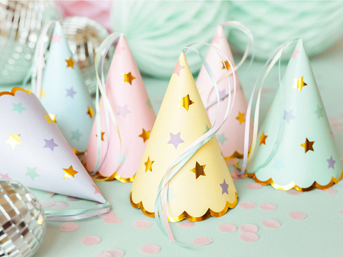 Papírkupakok Csillagok - 6 db.