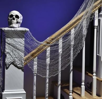 Szürke Halloween háló - 76 x 300 cm - 1 db.