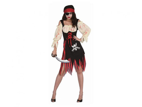 Kalóz jelmez nőnek - 1 db.