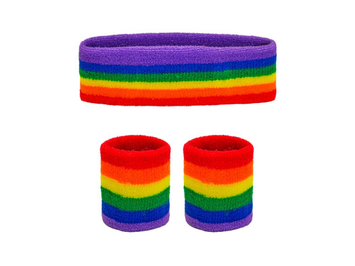 Szivárványos sportfodrok készlet