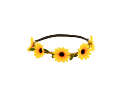 Fejpánt napraforgóval