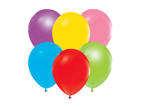 Pasztell latex lufi mix színek - 30 cm - 10 db.