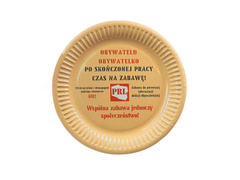 PRL születésnapi papírtányérok - 18 cm - 6 db.